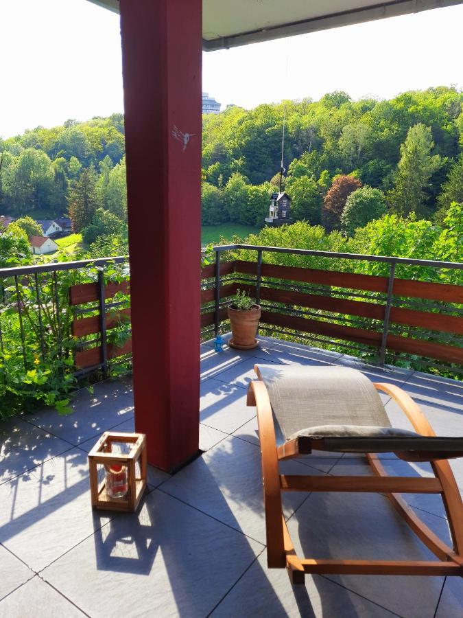 Ferienwohnung Rhododendron - Natur Pur Am Highwalk Rotenburg an der Fulda Buitenkant foto